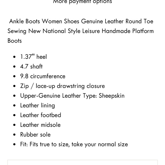 Leather ankle boots - Picture 4 of 4